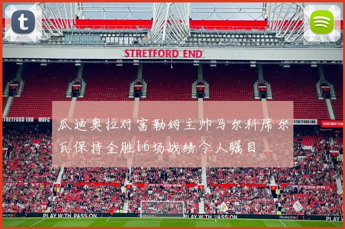 瓜迪奥拉对富勒姆主帅马尔科席尔瓦保持全胜16场战绩令人瞩目